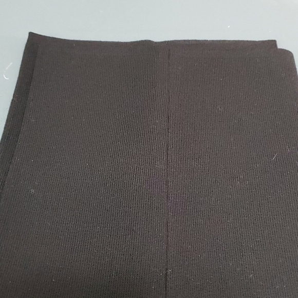 Ming Wang black stretch pants, straight.  XS fabulous fabric. - Picture 6 of 7